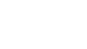 mala handworks logo white