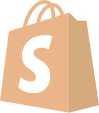 shopify shopping bag icon